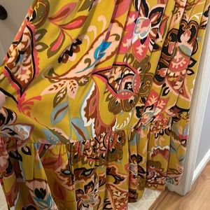 Beautiful Print Maxi Dress XS NWT